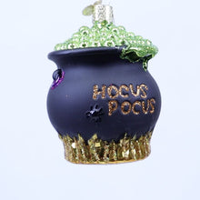 Load and play video in Gallery viewer, Halloween Cauldron Ornament
