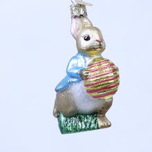 Load and play video in Gallery viewer, Peter Rabbit With Easter Egg Ornament

