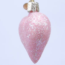 Load and play video in Gallery viewer, Pink Glittered Heart Ornament
