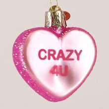 Load and play video in Gallery viewer, Conversation Hearts Ornament Set
