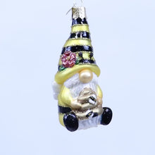 Load and play video in Gallery viewer, Bee Happy Gnome Ornament
