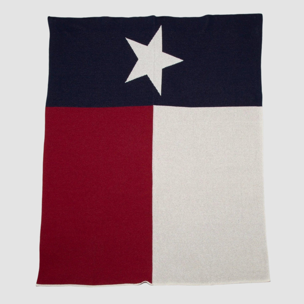 Texas Flag Throw Blanket