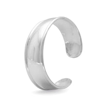 Load image into Gallery viewer, Sterling Silver 19mm Cuff with Polished Edge
