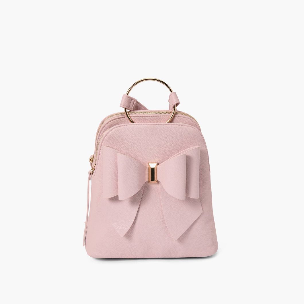 Julia Spring Ring Bowtie Backpack ~ Choice of Colors