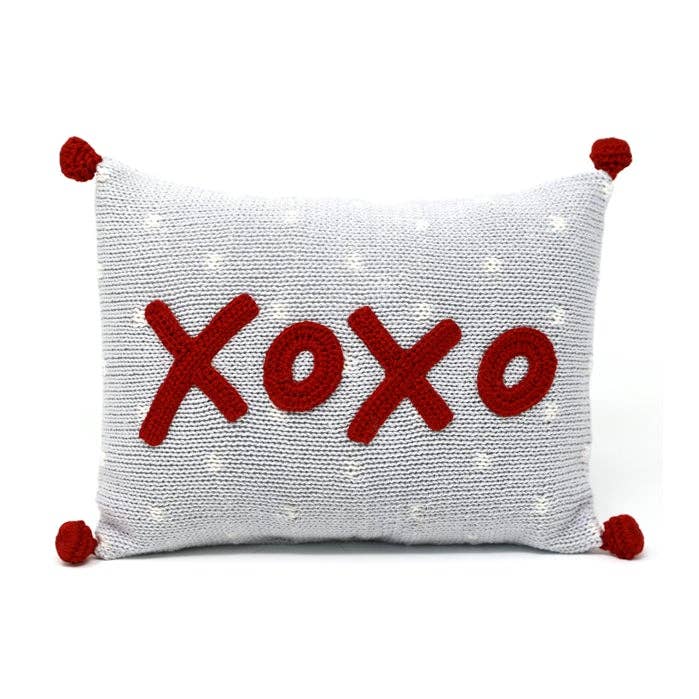 XOXO Mini Pillow ~ Red
