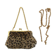 Load image into Gallery viewer, Trixie: Signature Cheetah Faux Fur Purse by Glenda Gies
