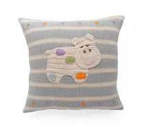 Load image into Gallery viewer, 10&quot; Polka Dot Hippo or Elephant Pillow
