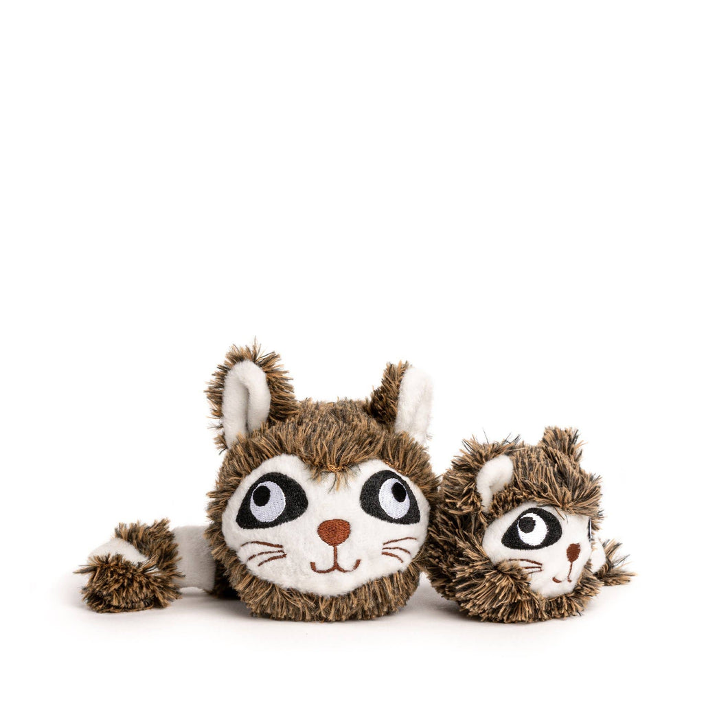 fabdog® Country Critter faball® Dog Toy - Raccoon