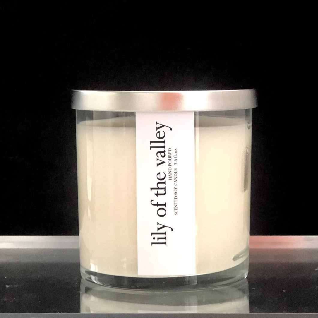Lily of the Valley Scented Soy Candle