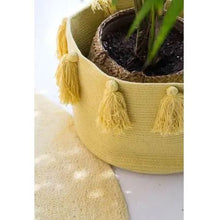 Load image into Gallery viewer, Tassels Basket ~ Choice of Colors
