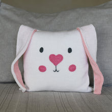 Load image into Gallery viewer, Bunny Face Pillow
