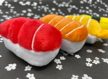 Load image into Gallery viewer, Nigiri Sushi Catnip Cat Toys ~ 4 piece set
