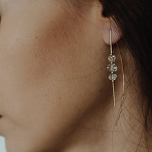 Load image into Gallery viewer, Celeste Threaders Earrings in 14kt Gold Filled or Sterling Silver

