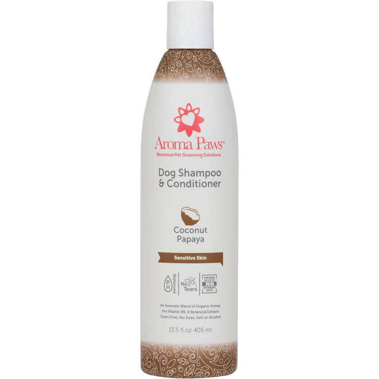 Coconut Papaya Dog Shampoo & Conditioner in One ~ Sensitive Skin Formula