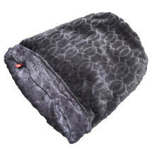 Load image into Gallery viewer, Bella Charcoal &amp; Koala Reversible Cozy Sak
