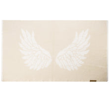 Load image into Gallery viewer, Dream WINGS Blanket ~ Big in Ivory, Silver, or Pink
