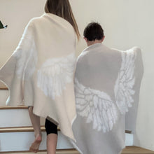 Load image into Gallery viewer, Dream WINGS Blanket ~ Little in Ivory, Silver, or Pink
