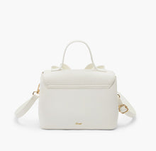 Load image into Gallery viewer, Eva Double Bow Crossbody ~ White
