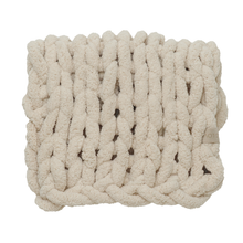 Load image into Gallery viewer, Infinite Chunky Knit Blanket - Cuddle ~ Choice of Colors
