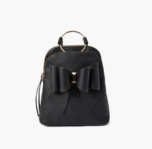 Load image into Gallery viewer, Julia Spring Ring Bowtie Backpack ~ Choice of Colors
