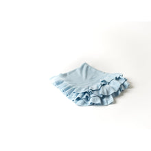 Load image into Gallery viewer, Jersey Knit Ruffle Baby Blanket  ~ Choice of Colors
