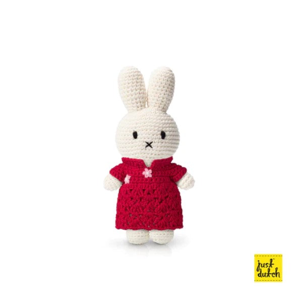 Miffy in her Red Qipao Dress ~ Limited Edition