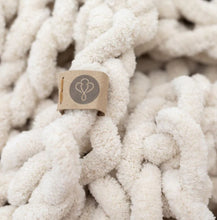 Load image into Gallery viewer, Infinite Chunky Knit Blanket | Minky | Little
