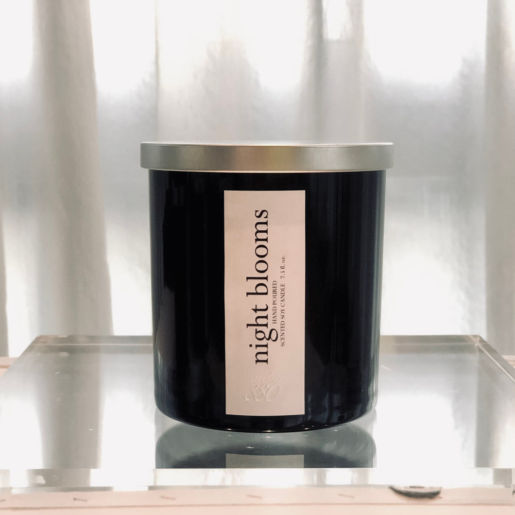 Night Blooms Scented Soy Candle