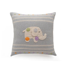 Load image into Gallery viewer, 10&quot; Polka Dot Hippo or Elephant Pillow
