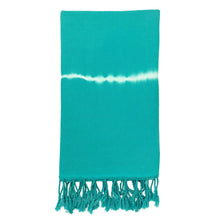 Load image into Gallery viewer, Tie Dye Turkish Beach Towel ~ Choice of Color
