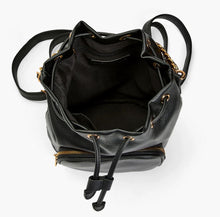 Load image into Gallery viewer, Wilder Hobo Drawstring Handbag - Black
