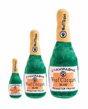 Load image into Gallery viewer, Woof Clicquot Rose&#39; Champagne Bottle
