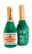 Load image into Gallery viewer, Woof Clicquot Rose&#39; Champagne Bottle
