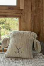 Load image into Gallery viewer, Woolable Cushion Pink Nose Sheep
