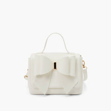 Load image into Gallery viewer, Eva Double Bow Crossbody ~ White
