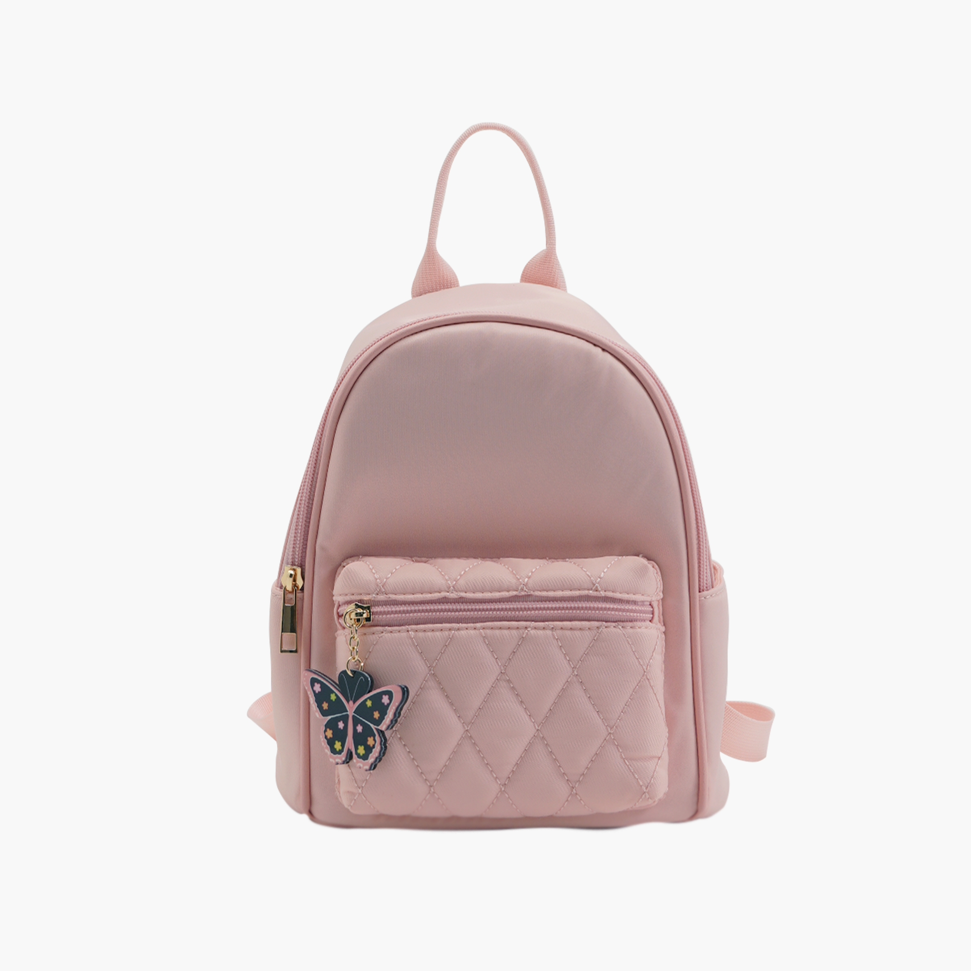 blush pink mini backpack purse Rosita Padded Mini Backpack in Blush – A Touch of Jackie