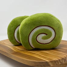 Load image into Gallery viewer, Matcha Roll Cakes Organic Catnip Cat Toys ~ 2 piece set
